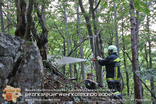 20210713 Waldbrand in Pottenstein  Foto: ASB A Markus Hackl Freiwillige Feuerwehr Pottenstein