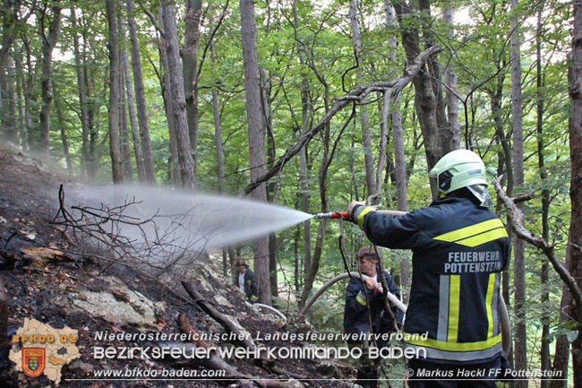 20210713 Waldbrand in Pottenstein  Foto: ASB A Markus Hackl Freiwillige Feuerwehr Pottenstein