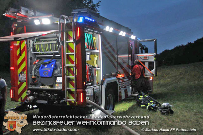 20210713 Waldbrand in Pottenstein  Foto: ASB A Markus Hackl Freiwillige Feuerwehr Pottenstein