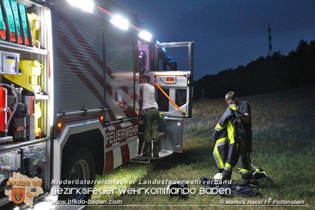 20210713 Waldbrand in Pottenstein  Foto: ASB A Markus Hackl Freiwillige Feuerwehr Pottenstein