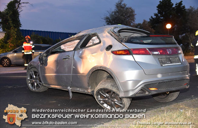 20210717 Verkehrsunfall zwischen Oberwaltersdorf und Ebreichsdorf auf der B210 Foto: © Thomas Lenger Monatsrevue.at 20210717 Verkehrsunfall zwischen Oberwaltersdorf und Ebreichsdorf auf der B210 Foto: © Thomas Lenger Monatsrevue.at