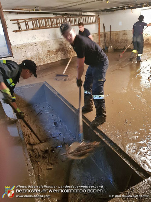 20210721 KHD Einsatz nach Unwetter in Aggsbach Dorf Bezirk Melk  Foto: Freiwillige Feuerwehr Furth/Triesting