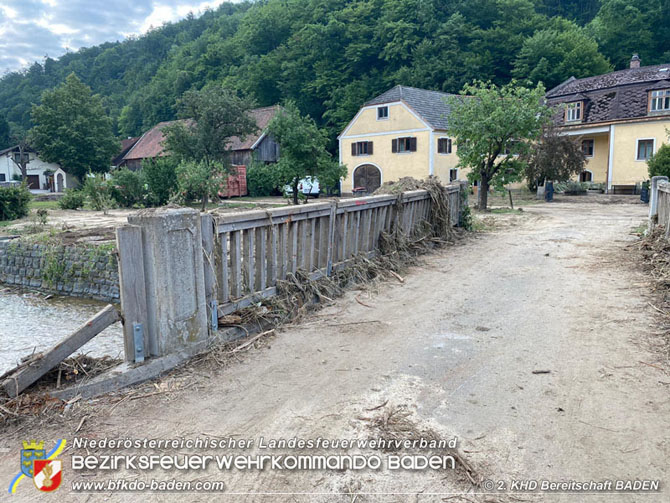 20210721 KHD Einsatz nach Unwetter in Aggsbach Dorf Bezirk Melk  Foto: Ing. Markus Salinger ZKDT 2. ZUG 2. KHD Bereitschaft BADEN