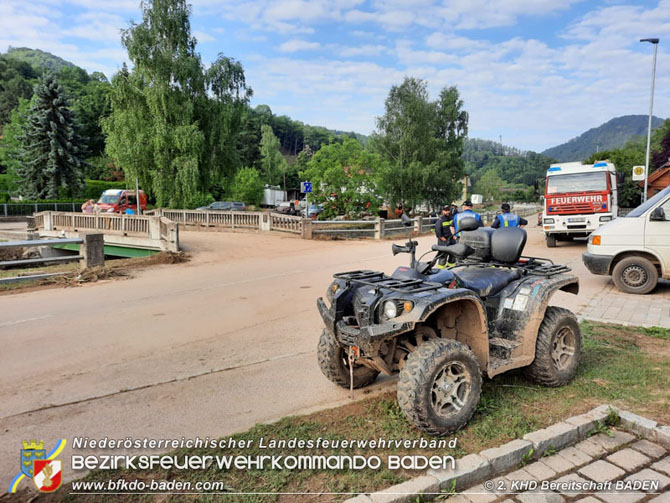 20210721 KHD Einsatz nach Unwetter in Aggsbach Dorf Bezirk Melk  Foto: Ing. Markus Salinger ZKDT 2. ZUG 2. KHD Bereitschaft BADEN