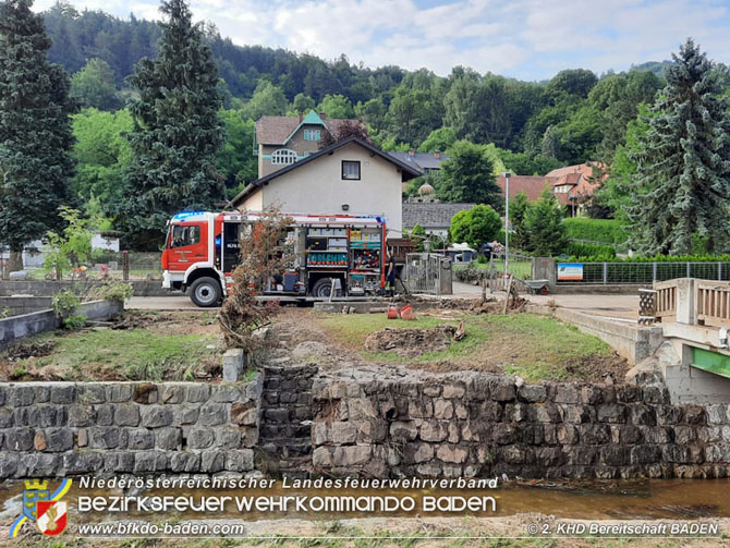 20210721 KHD Einsatz nach Unwetter in Aggsbach Dorf Bezirk Melk  Foto: Ing. Markus Salinger ZKDT 2. ZUG 2. KHD Bereitschaft BADEN
