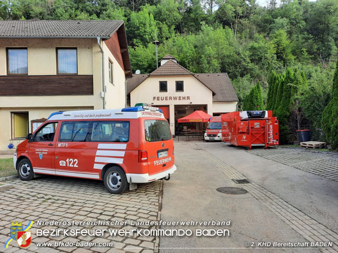 20210721 KHD Einsatz nach Unwetter in Aggsbach Dorf Bezirk Melk  Foto: Ing. Markus Salinger ZKDT 2. ZUG 2. KHD Bereitschaft BADEN