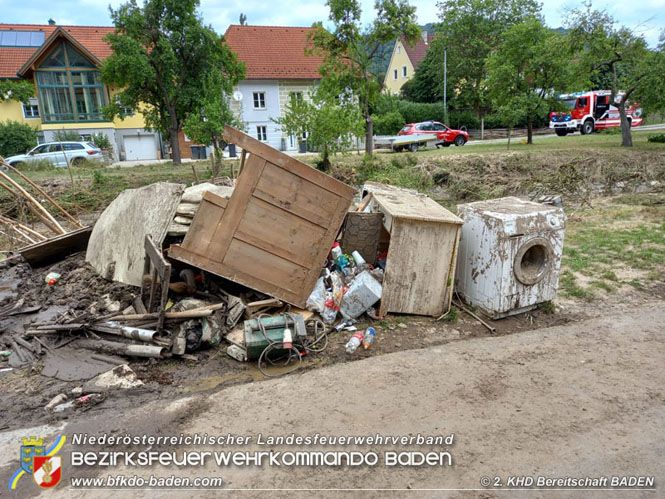 20210721 KHD Einsatz nach Unwetter in Aggsbach Dorf Bezirk Melk  Foto: Stefan Mitheis BERKDT-STV. 2. KHD Bereitschaft BADEN