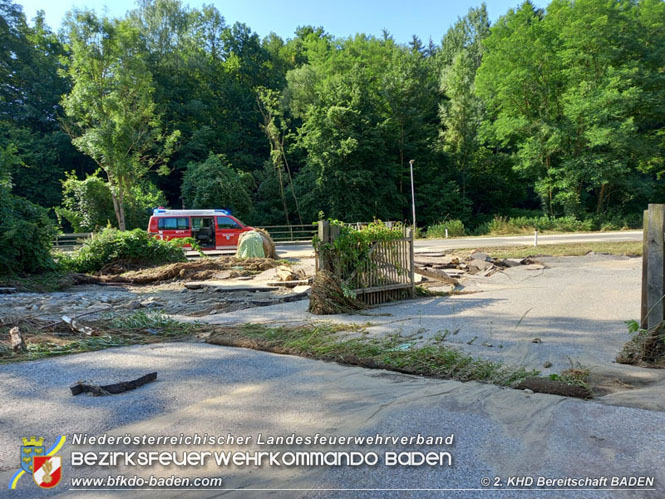 20210721 KHD Einsatz nach Unwetter in Aggsbach Dorf Bezirk Melk  Foto: Stefan Mitheis BERKDT-STV. 2. KHD Bereitschaft BADEN