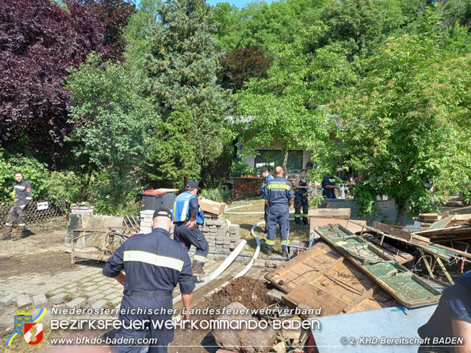 20210721 KHD Einsatz nach Unwetter in Aggsbach Dorf Bezirk Melk  Foto: Stefan Mitheis BERKDT-STV. 2. KHD Bereitschaft BADEN