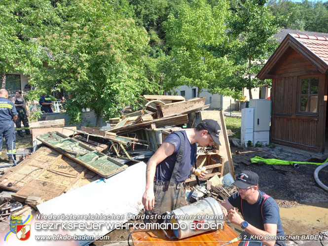 20210721 KHD Einsatz nach Unwetter in Aggsbach Dorf Bezirk Melk  Foto: Stefan Mitheis BERKDT-STV. 2. KHD Bereitschaft BADEN