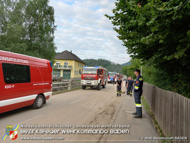 20210721 KHD Einsatz nach Unwetter in Aggsbach Dorf Bezirk Melk  Foto: Stefan Mitheis BERKDT-STV. 2. KHD Bereitschaft BADEN