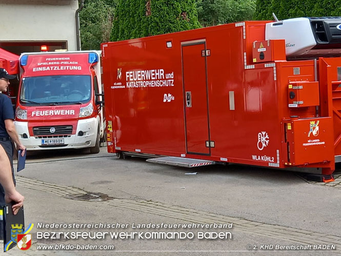 20210721 KHD Einsatz nach Unwetter in Aggsbach Dorf Bezirk Melk  Foto: Stefan Mitheis BERKDT-STV. 2. KHD Bereitschaft BADEN