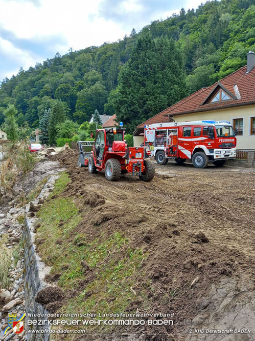 20210721 KHD Einsatz nach Unwetter in Aggsbach Dorf Bezirk Melk  Foto: Stefan Mitheis BERKDT-STV. 2. KHD Bereitschaft BADEN