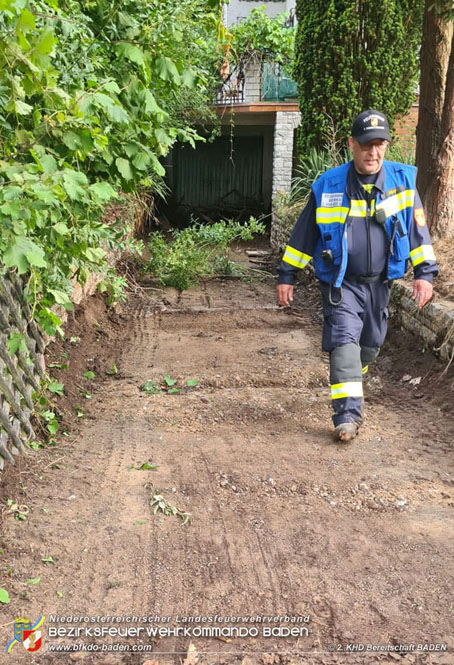 20210721 KHD Einsatz nach Unwetter in Aggsbach Dorf Bezirk Melk  Foto: 2. KHD Bereitschaft BADEN