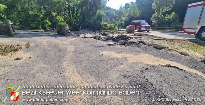 20210721 KHD Einsatz nach Unwetter in Aggsbach Dorf Bezirk Melk  Foto: 2. KHD Bereitschaft BADEN