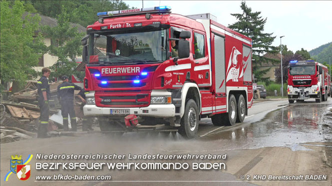 20210721 KHD Einsatz nach Unwetter in Aggsbach Dorf Bezirk Melk Foto: Stefan Schneider S5 2. KHD Bereitschaft BADEN