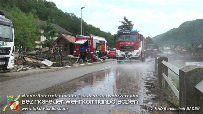20210721 KHD Einsatz nach Unwetter in Aggsbach Dorf Bezirk Melk Foto: Stefan Schneider S5 2. KHD Bereitschaft BADEN
