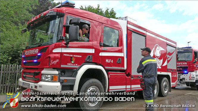 20210721 KHD Einsatz nach Unwetter in Aggsbach Dorf Bezirk Melk Foto: Stefan Schneider S5 2. KHD Bereitschaft BADEN
