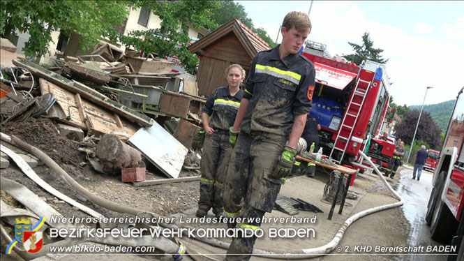 20210721 KHD Einsatz nach Unwetter in Aggsbach Dorf Bezirk Melk Foto: Stefan Schneider S5 2. KHD Bereitschaft BADEN