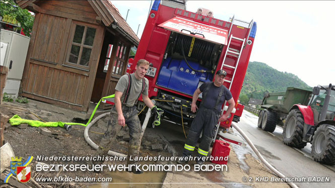 20210721 KHD Einsatz nach Unwetter in Aggsbach Dorf Bezirk Melk Foto: Stefan Schneider S5 2. KHD Bereitschaft BADEN