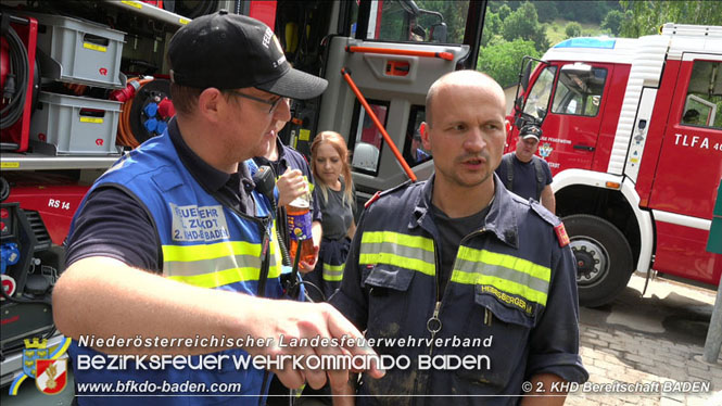 20210721 KHD Einsatz nach Unwetter in Aggsbach Dorf Bezirk Melk Foto: Stefan Schneider S5 2. KHD Bereitschaft BADEN