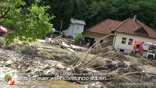 20210721 KHD Einsatz nach Unwetter in Aggsbach Dorf Bezirk Melk Foto: Stefan Schneider S5 2. KHD Bereitschaft BADEN