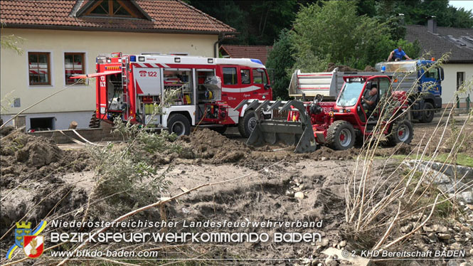 20210721 KHD Einsatz nach Unwetter in Aggsbach Dorf Bezirk Melk Foto: Stefan Schneider S5 2. KHD Bereitschaft BADEN