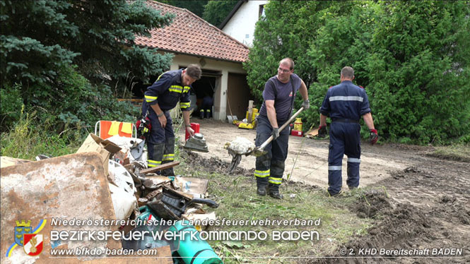 20210721 KHD Einsatz nach Unwetter in Aggsbach Dorf Bezirk Melk Foto: Stefan Schneider S5 2. KHD Bereitschaft BADEN