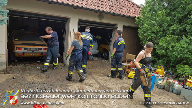 20210721 KHD Einsatz nach Unwetter in Aggsbach Dorf Bezirk Melk Foto: Stefan Schneider S5 2. KHD Bereitschaft BADEN