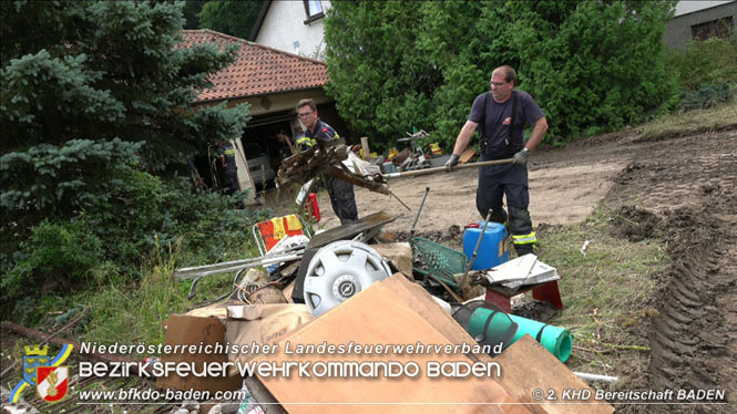 20210721 KHD Einsatz nach Unwetter in Aggsbach Dorf Bezirk Melk Foto: Stefan Schneider S5 2. KHD Bereitschaft BADEN