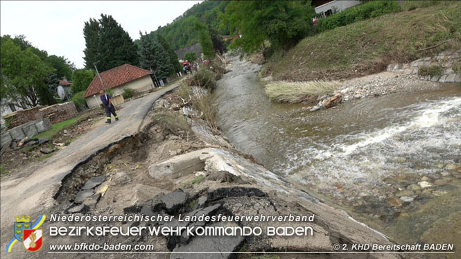 20210721 KHD Einsatz nach Unwetter in Aggsbach Dorf Bezirk Melk Foto: Stefan Schneider S5 2. KHD Bereitschaft BADEN