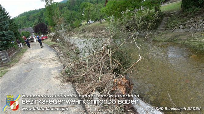 20210721 KHD Einsatz nach Unwetter in Aggsbach Dorf Bezirk Melk Foto: Stefan Schneider S5 2. KHD Bereitschaft BADEN