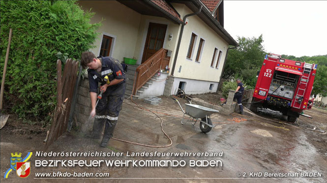20210721 KHD Einsatz nach Unwetter in Aggsbach Dorf Bezirk Melk Foto: Stefan Schneider S5 2. KHD Bereitschaft BADEN