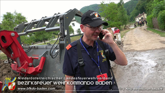 20210721 KHD Einsatz nach Unwetter in Aggsbach Dorf Bezirk Melk Foto: Stefan Schneider S5 2. KHD Bereitschaft BADEN