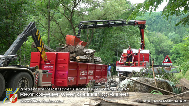 20210721 KHD Einsatz nach Unwetter in Aggsbach Dorf Bezirk Melk Foto: Stefan Schneider S5 2. KHD Bereitschaft BADEN