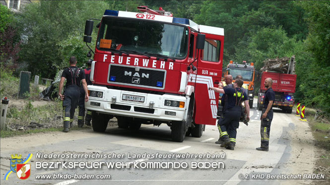20210721 KHD Einsatz nach Unwetter in Aggsbach Dorf Bezirk Melk Foto: Stefan Schneider S5 2. KHD Bereitschaft BADEN