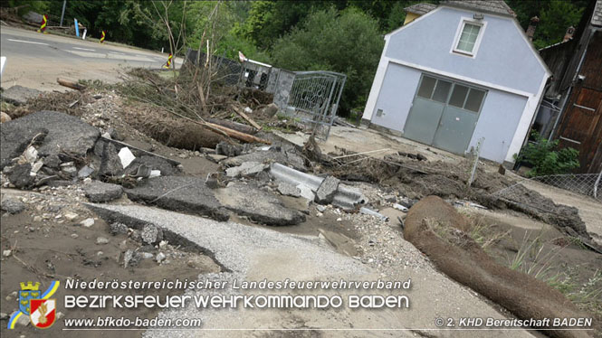 20210721 KHD Einsatz nach Unwetter in Aggsbach Dorf Bezirk Melk Foto: Stefan Schneider S5 2. KHD Bereitschaft BADEN