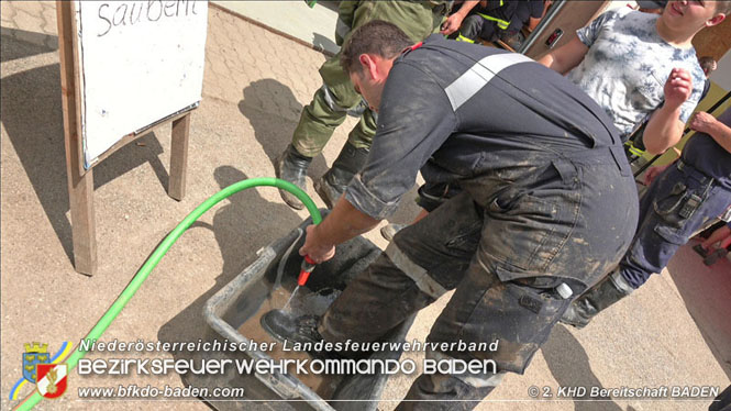 20210721 KHD Einsatz nach Unwetter in Aggsbach Dorf Bezirk Melk Foto: Stefan Schneider S5 2. KHD Bereitschaft BADEN