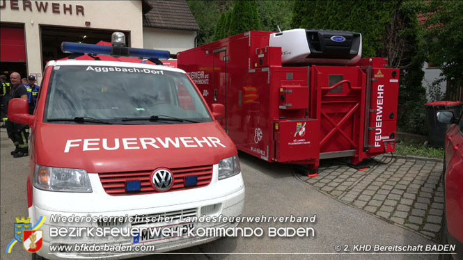 20210721 KHD Einsatz nach Unwetter in Aggsbach Dorf Bezirk Melk Foto: Stefan Schneider S5 2. KHD Bereitschaft BADEN