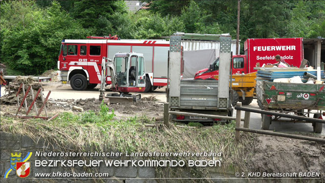 20210721 KHD Einsatz nach Unwetter in Aggsbach Dorf Bezirk Melk Foto: Stefan Schneider S5 2. KHD Bereitschaft BADEN