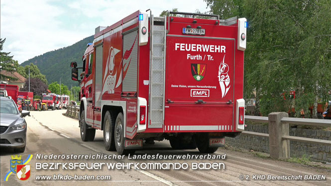 20210721 KHD Einsatz nach Unwetter in Aggsbach Dorf Bezirk Melk Foto: Stefan Schneider S5 2. KHD Bereitschaft BADEN