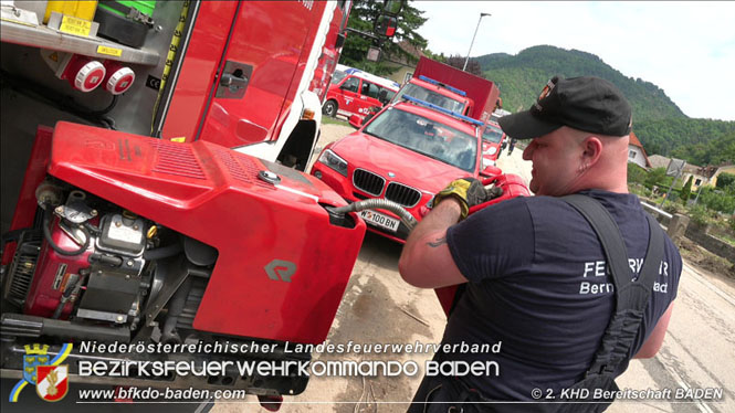 20210721 KHD Einsatz nach Unwetter in Aggsbach Dorf Bezirk Melk Foto: Stefan Schneider S5 2. KHD Bereitschaft BADEN