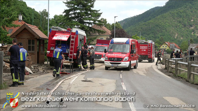 20210721 KHD Einsatz nach Unwetter in Aggsbach Dorf Bezirk Melk Foto: Stefan Schneider S5 2. KHD Bereitschaft BADEN