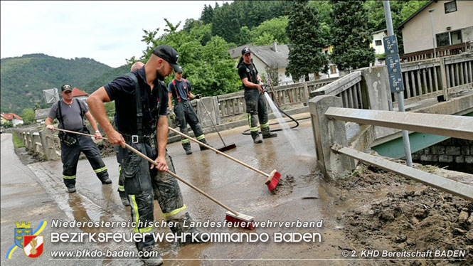 20210721 KHD Einsatz nach Unwetter in Aggsbach Dorf Bezirk Melk Foto: Stefan Schneider S5 2. KHD Bereitschaft BADEN