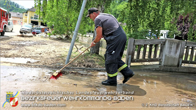 20210721 KHD Einsatz nach Unwetter in Aggsbach Dorf Bezirk Melk Foto: Stefan Schneider S5 2. KHD Bereitschaft BADEN