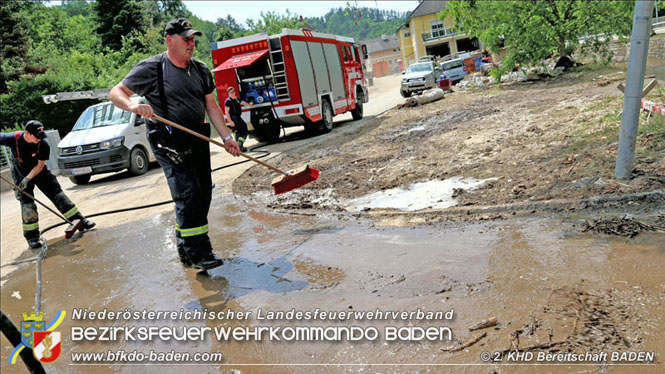 20210721 KHD Einsatz nach Unwetter in Aggsbach Dorf Bezirk Melk Foto: Stefan Schneider S5 2. KHD Bereitschaft BADEN