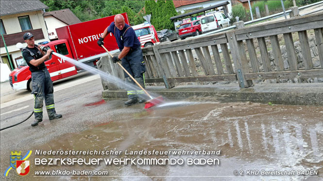 20210721 KHD Einsatz nach Unwetter in Aggsbach Dorf Bezirk Melk Foto: Stefan Schneider S5 2. KHD Bereitschaft BADEN