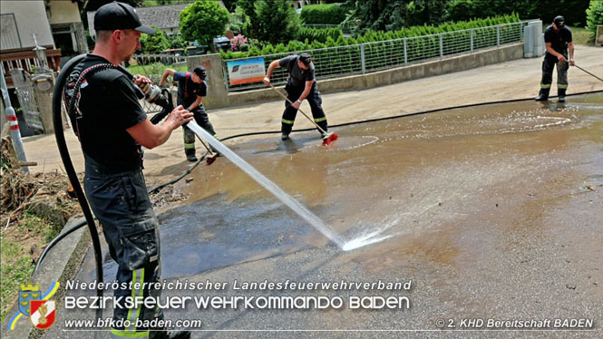 20210721 KHD Einsatz nach Unwetter in Aggsbach Dorf Bezirk Melk Foto: Stefan Schneider S5 2. KHD Bereitschaft BADEN