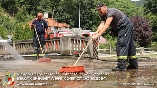 20210721 KHD Einsatz nach Unwetter in Aggsbach Dorf Bezirk Melk Foto: Stefan Schneider S5 2. KHD Bereitschaft BADEN