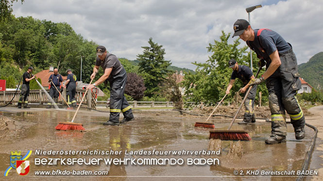 20210721 KHD Einsatz nach Unwetter in Aggsbach Dorf Bezirk Melk Foto: Stefan Schneider S5 2. KHD Bereitschaft BADEN